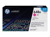 HP 648A magenta LaserJet-tonerkassett, original, 11000 sidor, Magenta, 1 styck CE263A