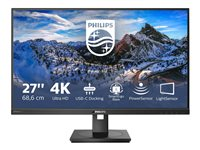 Philips 279P1/00, 68,6 cm (27"), 3840 x 2160 pixlar, 4K Ultra HD, LED, 4 ms, Svart 279P1/00