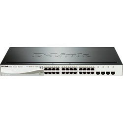 D-Link DGS-1210-24P, hanterad, L2, Gigabit Ethernet (10/100/1000), Strömförsörjning via Ethernet (PoE) stöd, Rackmontering DGS-1210-24P