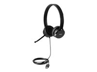 Lenovo 4XD0X88524, Kabel, Kontor/callcenter, 20 - 20000 hz, 137 g, Headset, Svart 4XD0X88524