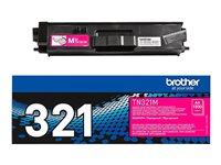 Brother TN-321M, 1500 sidor, Magenta, 1 styck TN321M