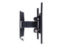 Multibrackets M VESA Flexarm Tilt o Turn II Small - Monteringssats (lutningsbart väggfäste) - Lågprofilsmontering - för LCD-display - svart - skärmstorlek: 15"-32" - väggmonterbar 7350022735071