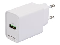 Wall Charger 18 W Fast charging, USB-A, white 1110017