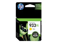 HP 933XL High Yield Yellow Original Ink Cartridge, Hög (XL) avkastning, Pigmentbaserat bläck, 8,5 ml, 825 sidor, 1 styck CN056AE#BGX