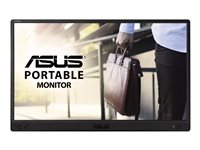 ASUS ZenScreen MB166C, 39,6 cm (15.6"), 1920 x 1080 pixlar, Full HD, LED, 5 ms, Svart MB166C