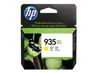 HP 935XL - Lång livslängd - gul - original - bläckpatron - för Officejet 6812, 6815, 6820, Officejet Pro 6230, 6230 ePrinter, 6830, 6835 C2P26AE#BGX