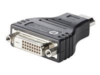 HP HDMI till DVI-adapter, DVI-D, HDMI, Svart F5A28AA