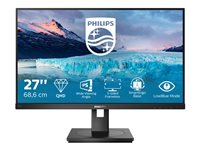 Philips S-line 275S1AE - LED-skärm - 27" - 2560 x 1440 QHD @ 75 Hz - IPS - 250 cd/m² - 1000:1 - 4 ms - HDMI, DVI-D, DisplayPort - högtalare - svart med struktur 275S1AE/00