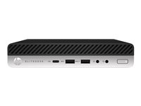 HP EliteDesk 705 G5 - Mini-desktop - Ryzen 5 Pro 3400G / upp till 4.2 GHz - RAM 8 GB - SSD 256 GB - NVMe - Radeon Vega 11 - Gigabit Ethernet - Win 10 Pro 64-bitars - skärm: ingen - tangentbord: hela norden - med HPs maskinvarusupport nästa arbetsdag  8RM62EA#UUW