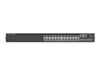 DELL N3224T-ON, hanterad, L2, Fast Ethernet (10/100), Strömförsörjning via Ethernet (PoE) stöd, Rackmontering, 1U 210-ASPF