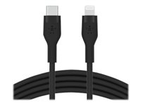 Belkin CAA009BT2MBK, 2 m, USB C, USB C/Lightning, Hankoppling, Hankoppling, Svart CAA009BT2MBK