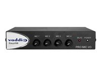 Vaddio EasyUSB PRO MIC I/O, 4 channel Mixer, 4x XLR Mic in, 1x EasyMIC out 999-8520-000