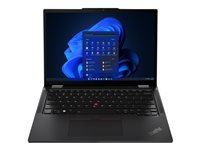 Lenovo ThinkPad X13 Yoga Gen 4 21F2 - Flipputformning - Intel Core i7 - 1355U / upp till 5 GHz - Evo - Win 11 Pro - Intel Iris Xe-grafik - 16 GB RAM - 512 GB SSD TCG Opal Encryption 2, NVMe - 13.3" IPS pekskärm 1920 x 1200 - Wi-Fi 6E - svart - kbd: n 21F2003PMX