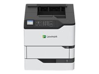 Lexmark MS823dn - Skrivare - svartvit - Duplex - laser - A4/Legal - 1200 x 1200 dpi - upp till 61 sidor/minut - kapacitet: 650 ark - USB 2.0, Gigabit LAN, USB 2.0-värd 50G0221