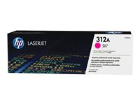 HP 312A magenta LaserJet-originaltonerkassett, 2700 sidor, Magenta, 1 styck CF383A