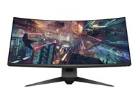 Alienware AW3418DW, 86,7 cm (34.1"), 3440 x 1440 pixlar, UltraWide Quad HD, LCD, 4 ms, Svart, Silver CKM2N