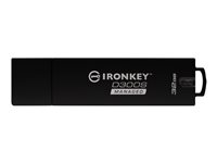 Kingston Technology IronKey D300, 32 GB, USB Type-A, 3.2 Gen 1 (3.1 Gen 1), 250 MB/s, Keps, Svart IKD300SM/32GB