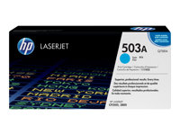 HP 503A original Colour LaserJet Toner cartridge Q7581A cyan standard capacity 6.000 pages 1-pack Q7581A