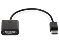 HP DisplayPort till DVI-adapter, 0,2 m, DisplayPort, DVI, Hankoppling, Honkoppling, Koppar F7W96AA