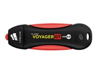 Corsair Voyager GT, 1000 GB, USB Type-A, 3.2 Gen 1 (3.1 Gen 1), 400 MB/s, Keps, Svart, Röd CMFVYGT3C-1TB