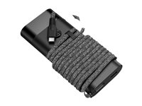 HP 110W Laptop Charger - Strömadapter - USB-C - AC 115/230 V - 110 Watt - utgångskontakter: 2 - svart 8B3Y2AA