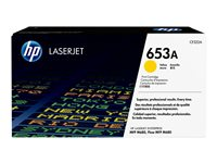 HP 653A - Gul - original - LaserJet - tonerkassett (CF322A) - för Color LaserJet Enterprise MFP M680, LaserJet Enterprise Flow MFP M680 CF322A