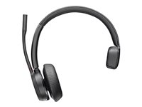 Headset - på örat - Bluetooth - trådlös, kabelansluten - USB-A - svart - Certifierad för Microsoft-teams 77Y93AA