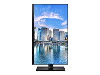 Samsung F27T450F 27" Bezel-less 16:9 Wide 1920x1080 IPS,5ms, HAS/Swivel/Pivot/Tilt 130mm, HDMI*2/DP, USB hub, HDMI cable in the box. LF27T450FQRXXE