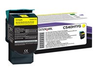 LEXMARK Prebate Tonerkassette yellow C540 C543 C544 X543 X544 2.000pages C540H1YG