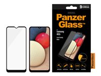 PanzerGlass 7262, Samsung, Samsung - Galaxy A02s, Torr applicering, Reptålig, Stöttålig, Transparent, 1 styck 7262