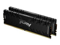 Kingston FURY Renegade - DDR4 - sats - 16 GB: 2 x 8 GB - DIMM 288-pin - 4266 MHz / PC4-34100 - CL19 - 1.4 V - ej buffrad - icke ECC - svart KF442C19RBK2/16