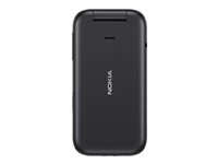 Nokia 2660, Flip, Dubbla SIM-kort, 7,11 cm (2.8"), 0,3 MP, 1450 mAh, Svart 1GF011KPA1A01-B