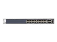 NETGEAR M4300-28G, hanterad, L3, Gigabit Ethernet (10/100/1000), Rackmontering, 1U GSM4328S-100NES