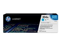 HP 304A original Colour LaserJet Toner cartridge CC531A cyan standard capacity 2.800 pages 1-pack ColorSphere CC531A