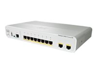 Cisco Catalyst Compact 2960CPD-8PT-L - Switch - Managed - 8 x 10/100 (PoE) + 2 x 10/100/1000 - desktop - PoE WS-C2960CPD-8PT-L