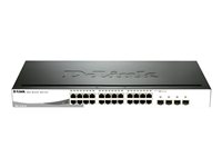 D-Link DGS-1210-24, hanterad, L2, Gigabit Ethernet (10/100/1000), Full duplex, Rackmontering, 1U DGS-1210-24