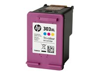 HP 303XL - 10 ml - Lång livslängd - färg (cyan, magenta, gul) - original - bläckpatron - för ENVY Photo 62XX, Photo 71XX, Photo 78XX, ENVY Inspire 72XX, 79XX T6N03AE#UUS