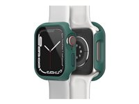 OtterBox Eclipse - Skydd främre hölje för smartwatch - med skärmskydd - get your greens (grön) - för Apple Watch (41 mm) 77-93673