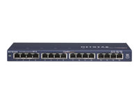 NETGEAR GS116, Ohanterad, Gigabit Ethernet (10/100/1000), Full duplex GS116GE