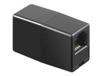 Network connector 8P/8C RJ45, black MD-11D