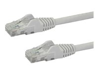 10M CAT 6 WHITE SNAGLESS GIGABIT ETHERNET PATCH CABLE N6PATC10MWH