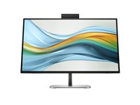HP 527pm - Series 5 Pro - LED-skärm - 27" - 2560 x 1440 QHD @ 100 Hz - IPS - 350 cd/m² - 1500:1 - 5 ms - HDMI, DisplayPort, USB-C - högtalare - gagatsvart, naturligt silver (ställ), jet svart (stativ) 9E0Y9A5