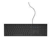 DELL KB216, Fullstor (100 %), Kabel, QWERTY, Svart 580-ADIR