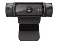 Logitech C920e - Webbkamera - färg - 720p, 1080p - ljud - USB 2.0 960-001360