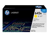 HP 645A Yellow Original LaserJet Toner Cartridge, 12000 sidor, Gul, 1 styck C9732A