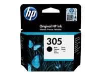 HP 305 - 2 ml - svart - original - bläckpatron - för Deskjet 23XX, 27XX, 28XX, 41XX, 42XX, DeskJet Plus 41XX, ENVY 60XX, 64XX, ENVY Pro 64XX 3YM61AE#301