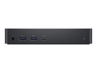 DELL D6000, Kabel, USB 3.2 Gen 1 (3.1 Gen 1) Type-C, 10,100,1000 Mbit/s, Svart, Kensington, LAN, Energiljus DELL-D6000