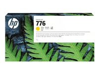 HP 776 - 1 L - hög kapacitet - gul - original - DesignJet - bläckpatron - för DesignJet Z9+ Pro 1XB08A