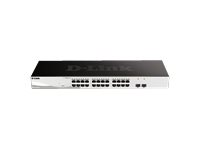 D-Link DGS-1210-26, hanterad, L2, Gigabit Ethernet (10/100/1000), Rackmontering, 1U DGS-1210-26