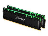 Kingston FURY Renegade RGB - DDR4 - sats - 16 GB: 2 x 8 GB - DIMM 288-pin - 4266 MHz / PC4-34100 - CL19 - 1.4 V - ej buffrad - icke ECC - svart KF442C19RBAK2/16